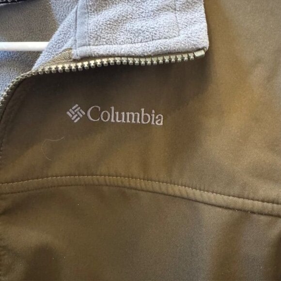 Columbia Mens Interchange Jacket Medium Olive & Grey - Picture 2 of 9